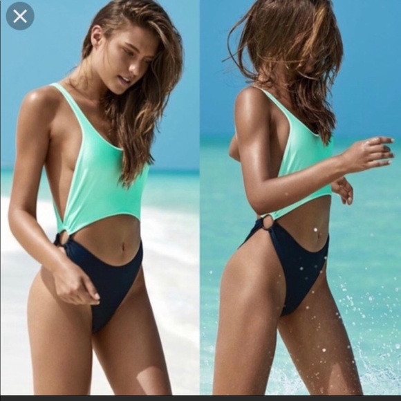 TRIANGL SWIM- JARAH ONE PIECE- SPEARMINT - Picture 1 of 3